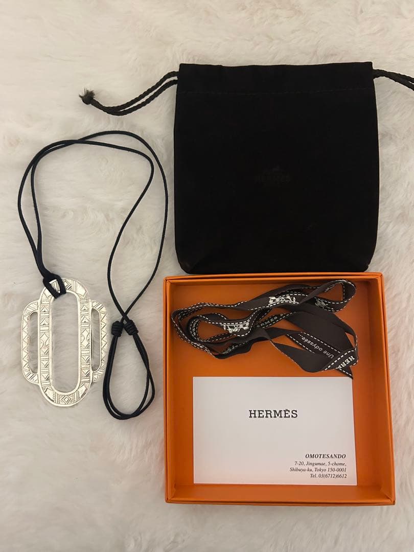 HERMES Touareg ネックレス エルメス トゥアレグ シルバー TOP
