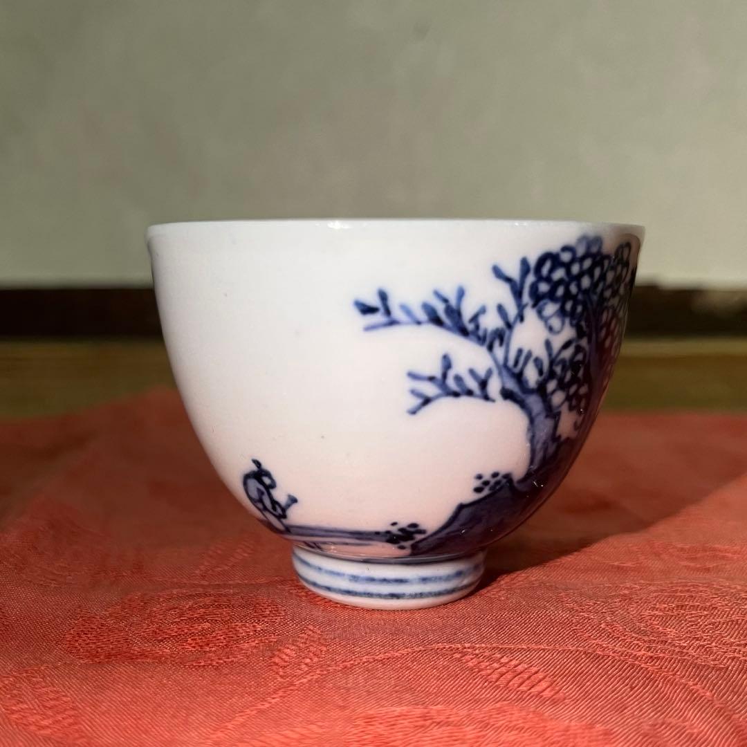 煎茶道具　煎茶碗　5客セット　大明成化年製　お値下げしました