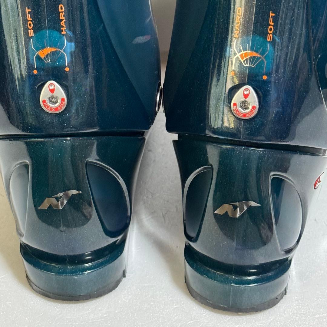 315mm 27-27.5cmスキーブーツ ダークグリーン緑色Nordica