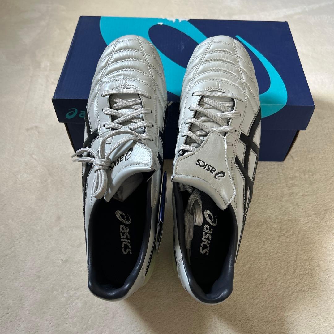 asics ラグビー用スパイクシューズ シルバー/ブラック