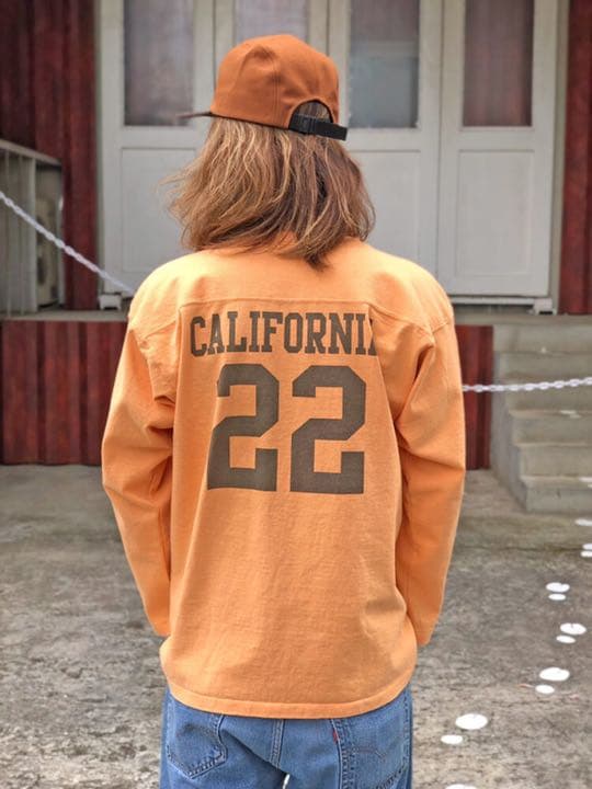 スタンダードカリフォルニア フットボールロングスリーブT