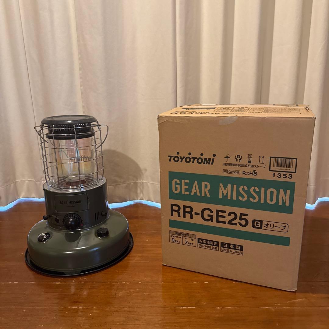 【おまけ付】TOYOTOMI GEAR MISSION RR-GE25 オリーブ