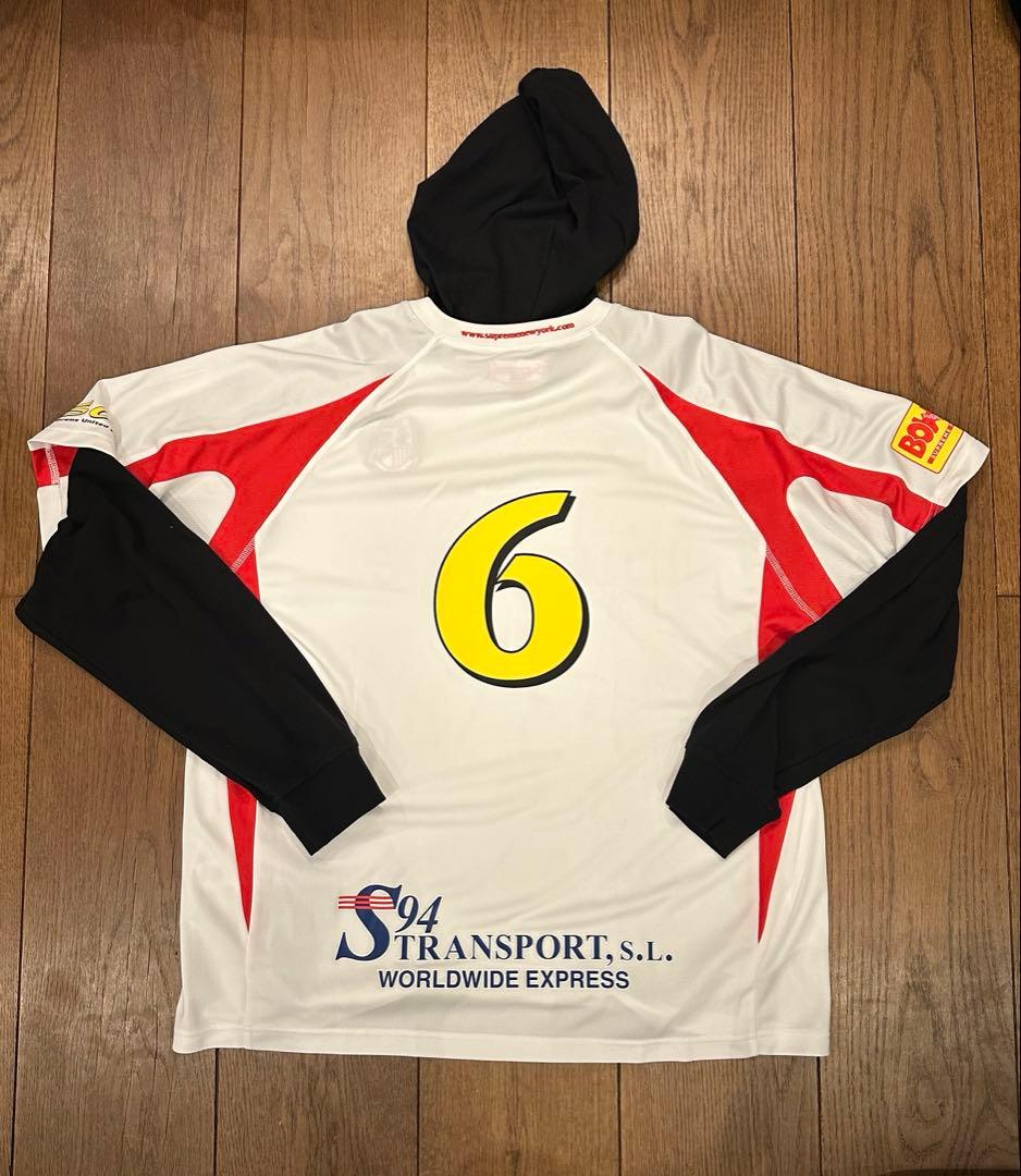 トップス Supreme Hooded Soccer Jersey \"White\" L