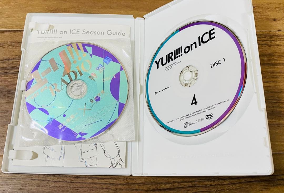 ユーリ!!! on ICE DVD 全6巻セット