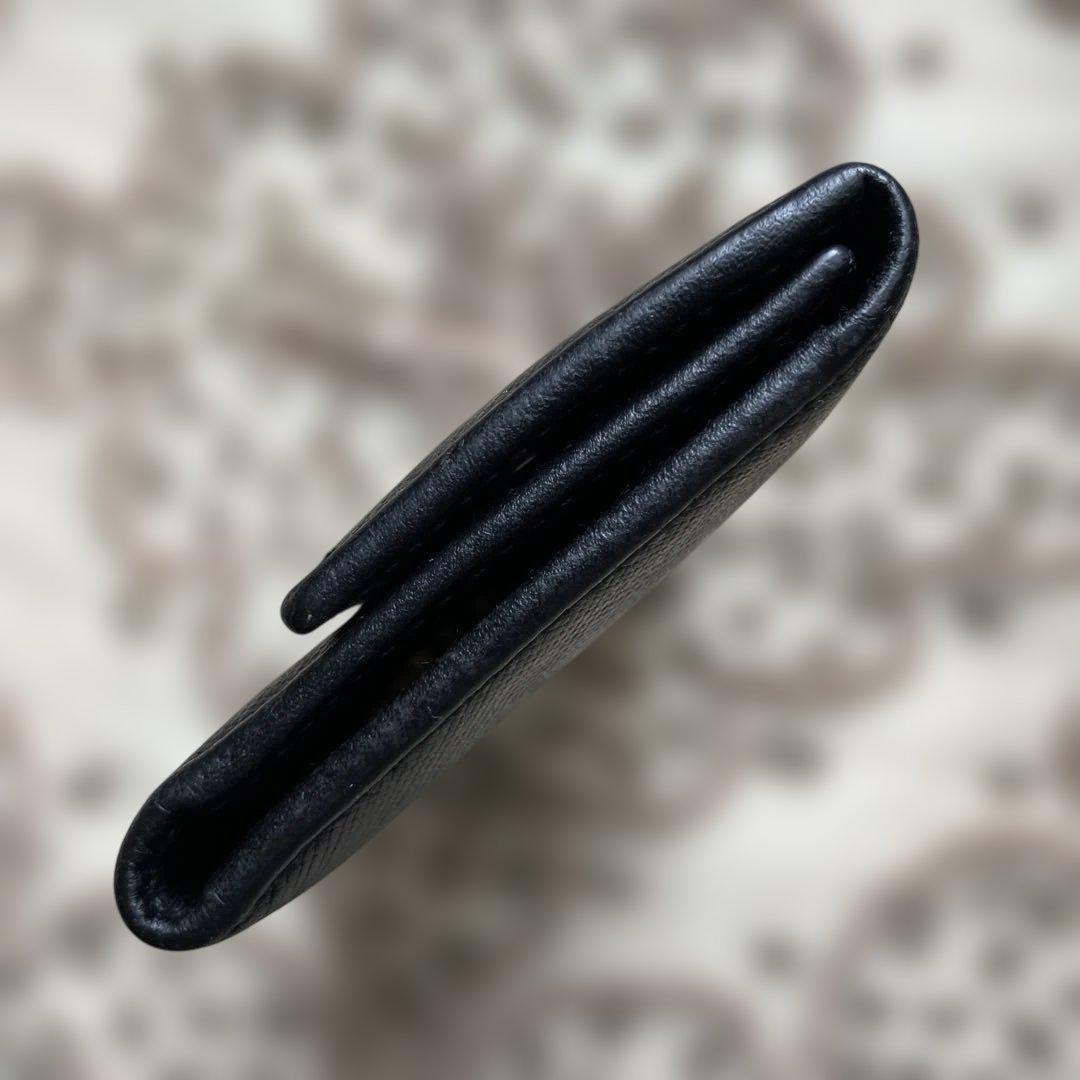 早い者勝ち❣️プラダ 5連 キーケース ブラック 三角プレート　サフィアーノレザー