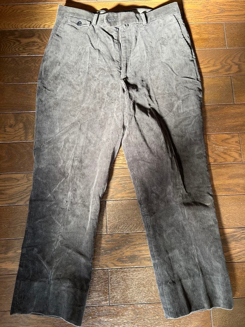 パンツ ends and means Cord Trousers 24AW