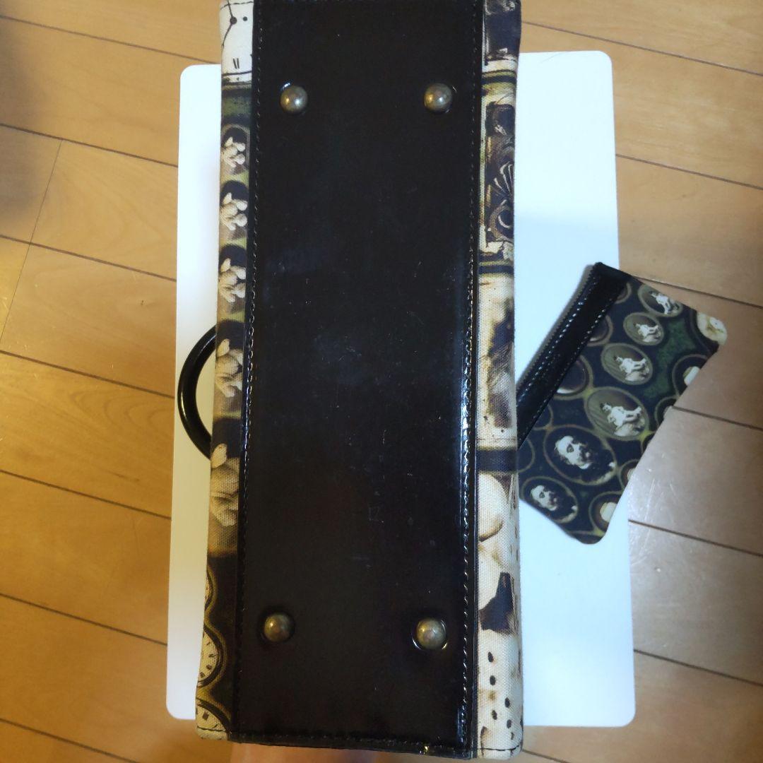 ◆廃盤◆希少　ジャンポールゴルチェ　ヴィンテージ風トートバッグ ポーチ付き