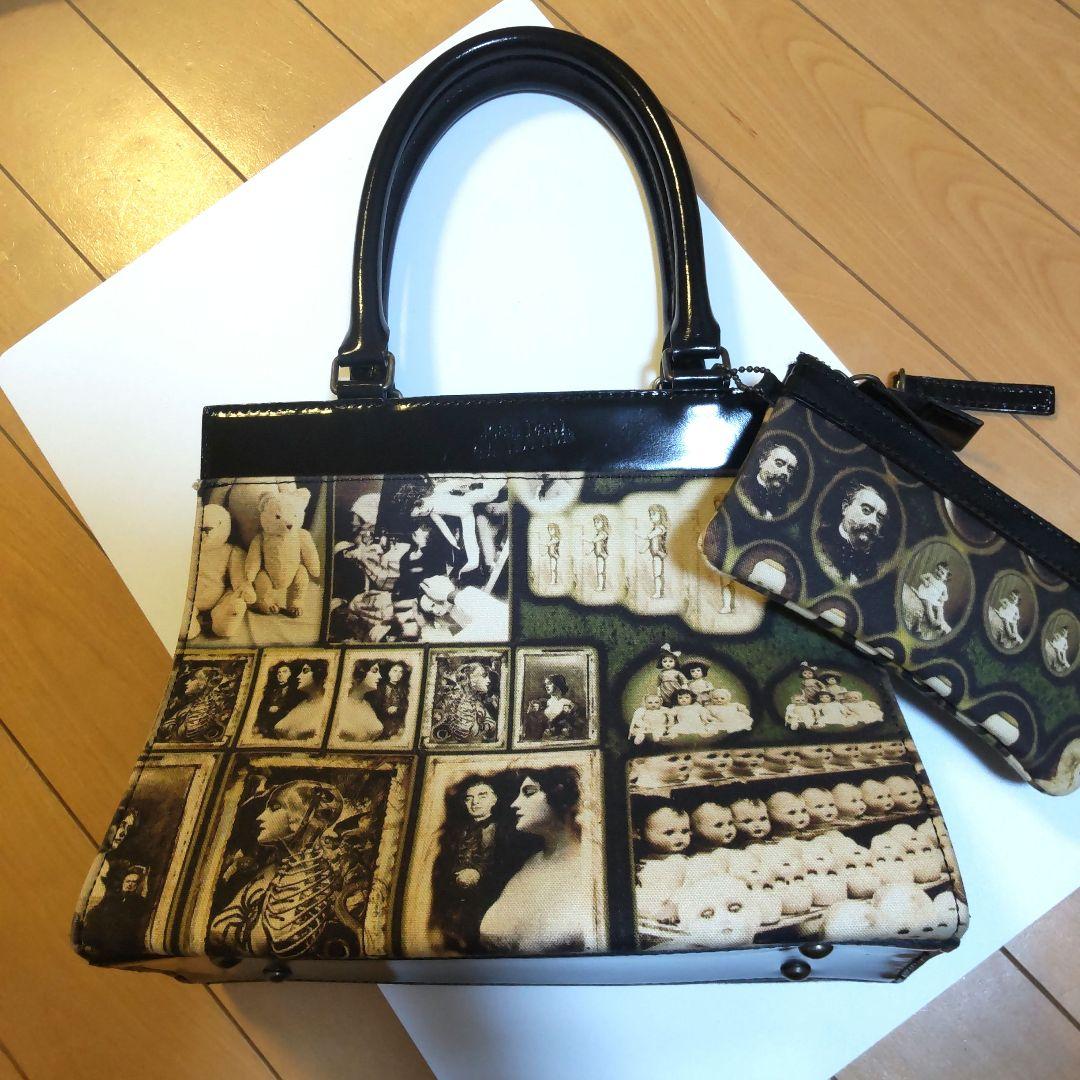 ◆廃盤◆希少　ジャンポールゴルチェ　ヴィンテージ風トートバッグ ポーチ付き