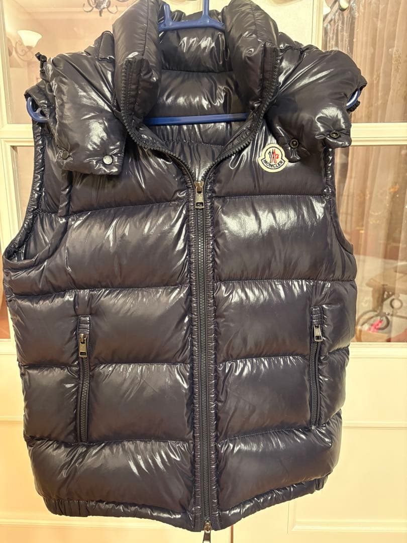 MONCLER ダウンベスト フード付き サイズ1
