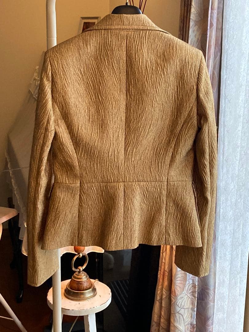 DOLCE & GABBANA新品2釦GOLDJACKET IN Leopard