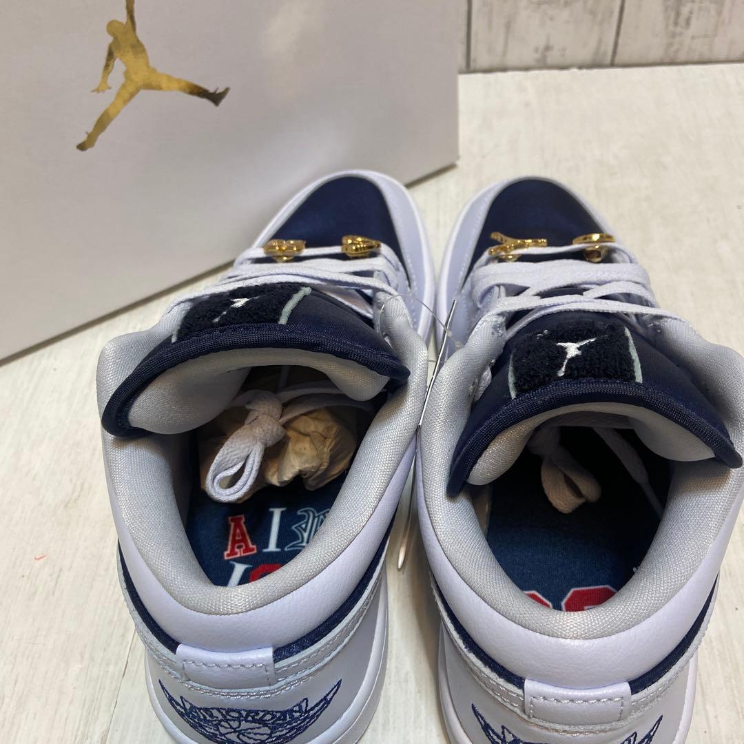 新品・未使用⭐️ナイキ エアジョーダン1 ロー \"フットボールグレー\" 26cm