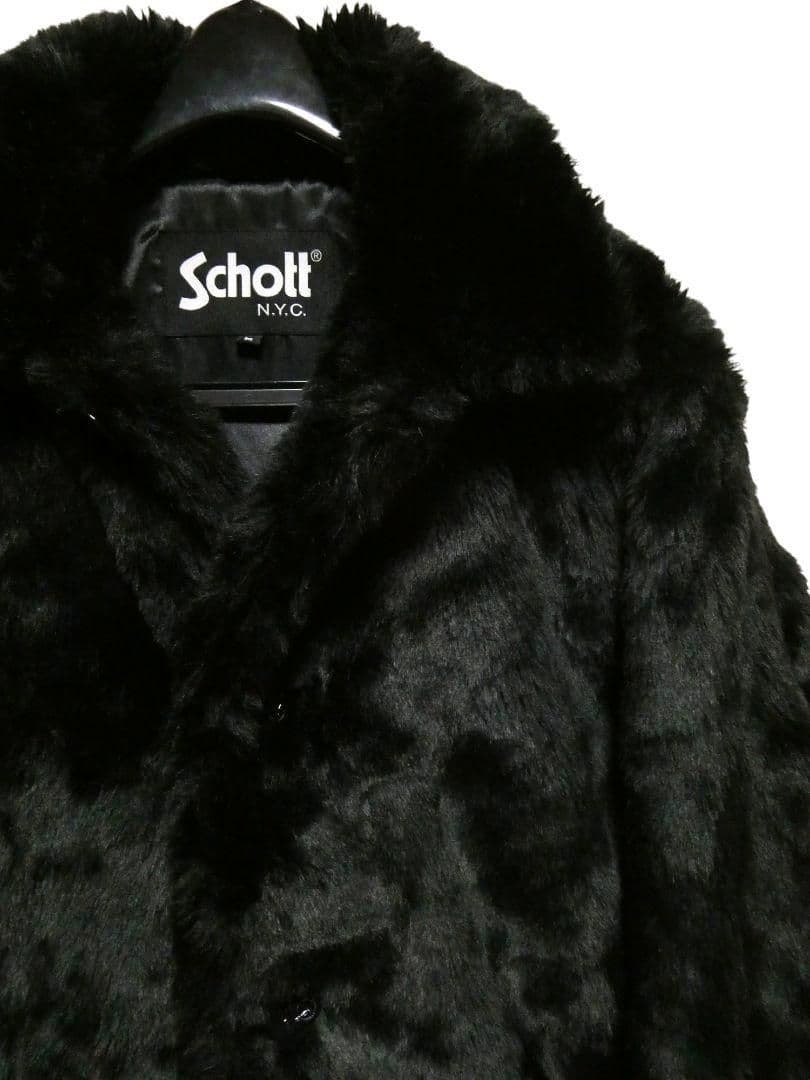 超人気！廃盤！【定価￥41900】ショット3182016シングルファーピーコート