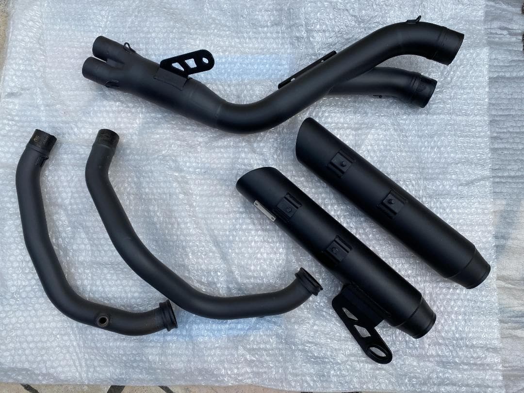 Rebel1100 モリワキ CROSS TWIN フルエキゾースト ブラック