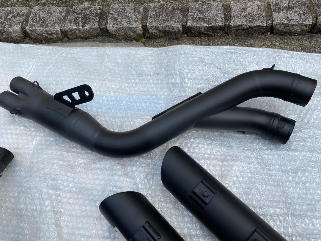 Rebel1100 モリワキ CROSS TWIN フルエキゾースト ブラック