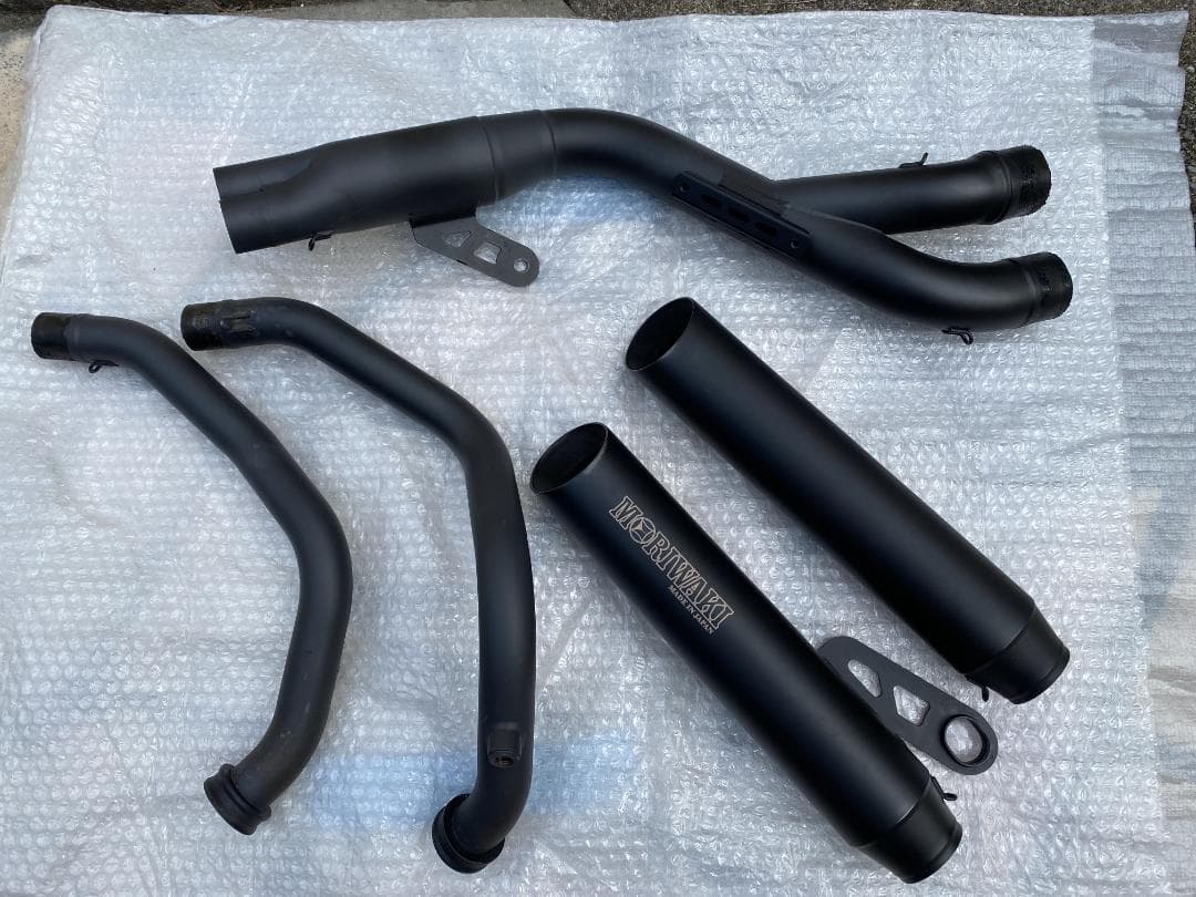 Rebel1100 モリワキ CROSS TWIN フルエキゾースト ブラック