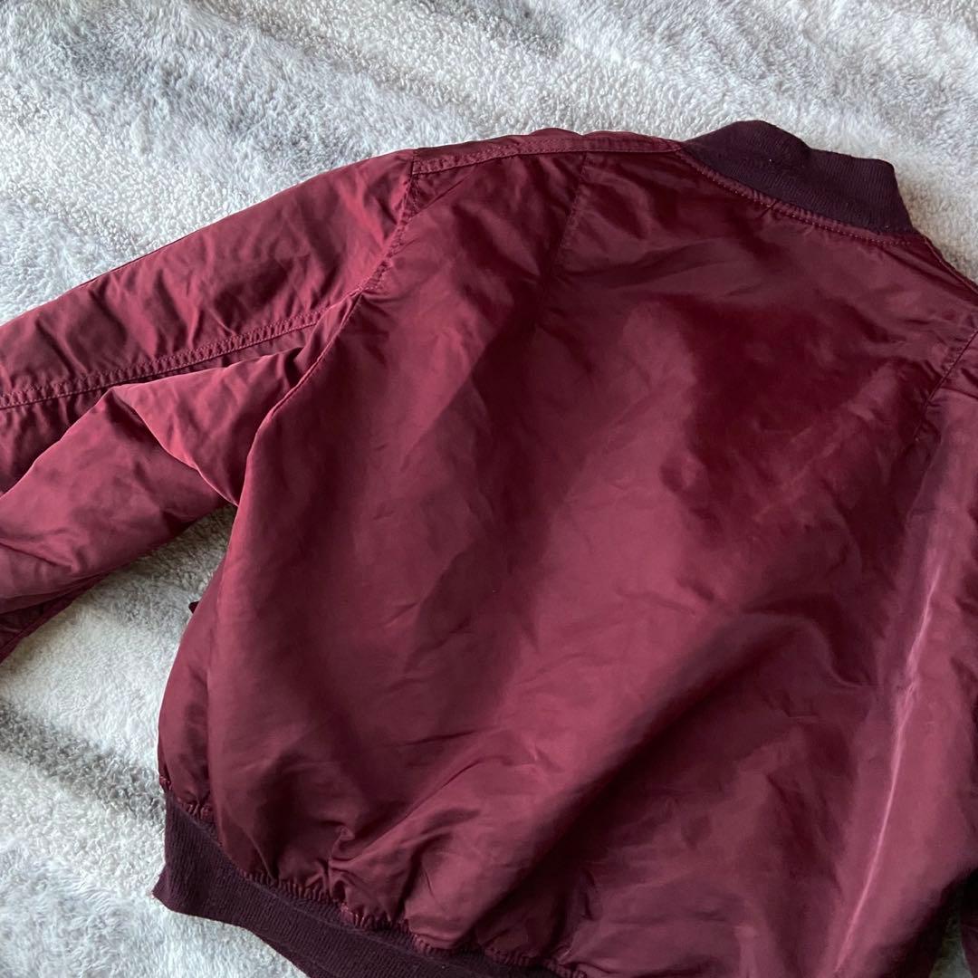 ALPHA INDUSTRIES MA-1 90s バーガンディ USA製 L