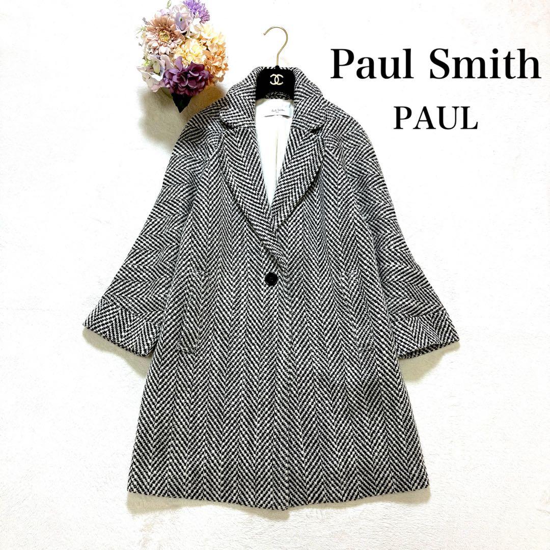 Paul Smith ポールスミス ヘリンボーン ツイードチェスターコート