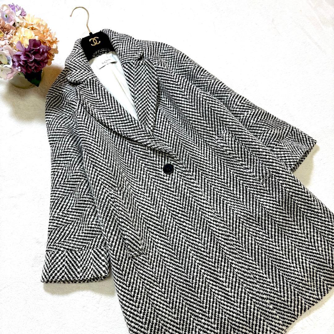 Paul Smith ポールスミス ヘリンボーン ツイードチェスターコート