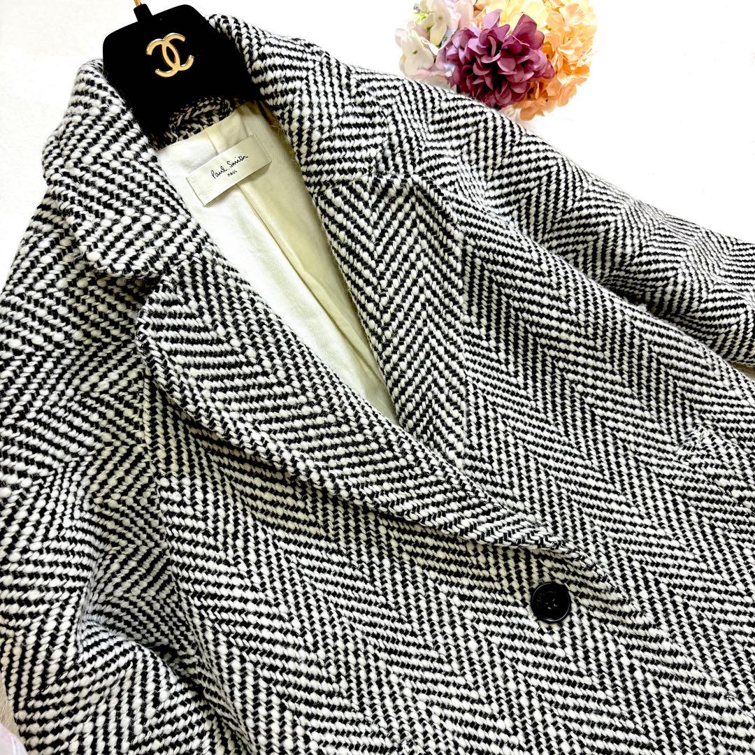 Paul Smith ポールスミス ヘリンボーン ツイードチェスターコート