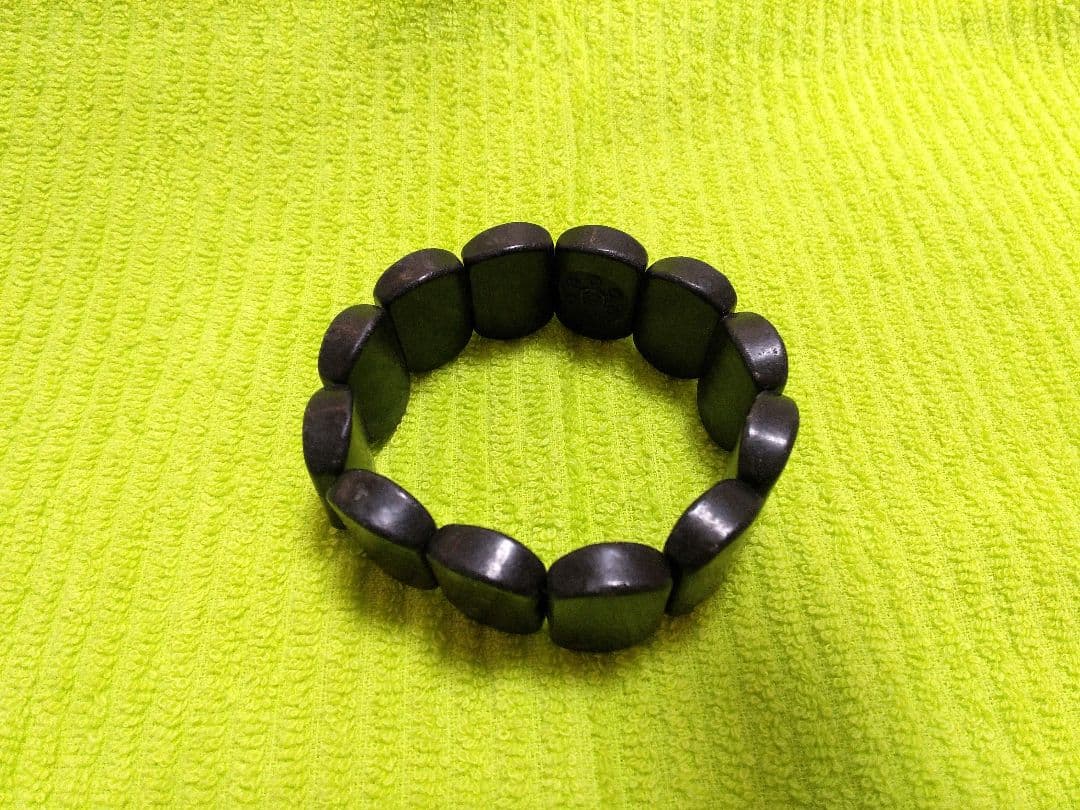 GEMMOVE 貴蛇紋石ブレスレット 12コマ 箱なし