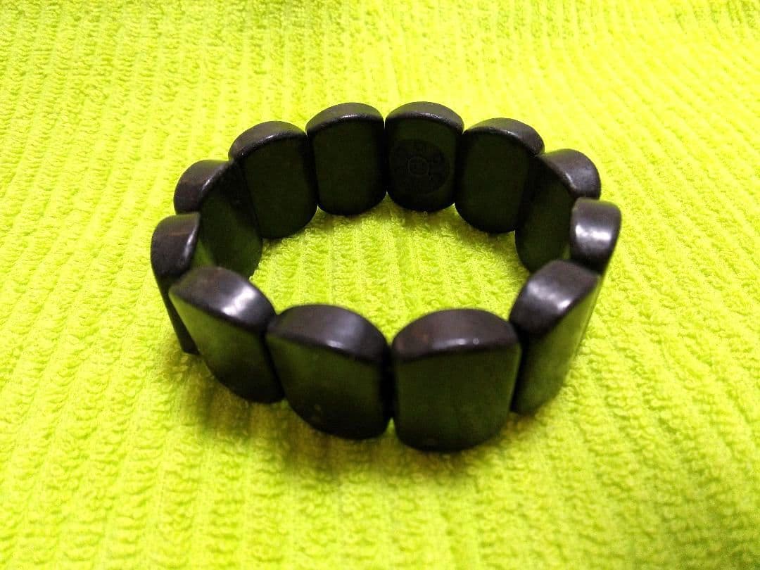 GEMMOVE 貴蛇紋石ブレスレット 12コマ 箱なし