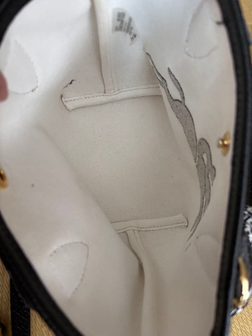 ロンシャンかごバッグ スカーフ付き