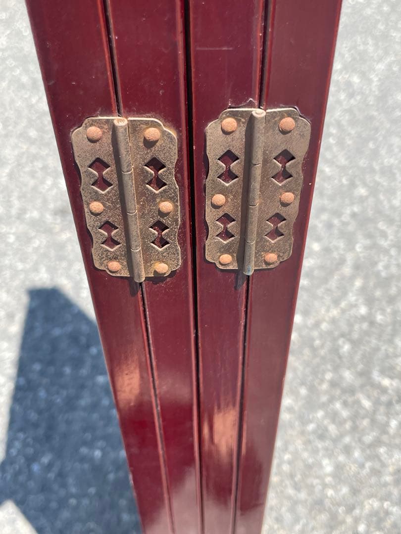 衝立　パーテーション　間仕切り　住まい　年代物　和風　家具　インテリア　和室