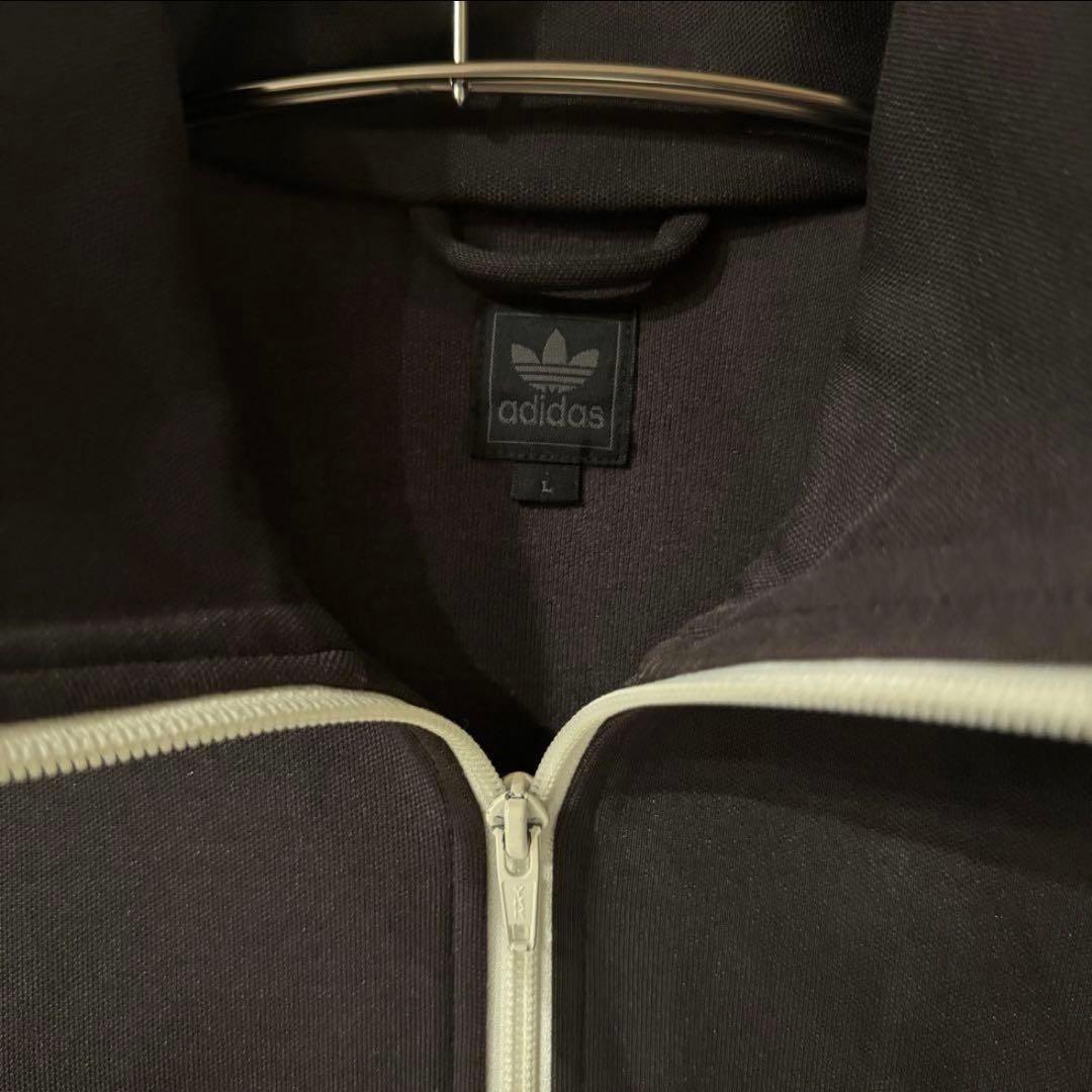 【希少】　adidas トレフォイル　トラックジャケット　ブラウン　90s