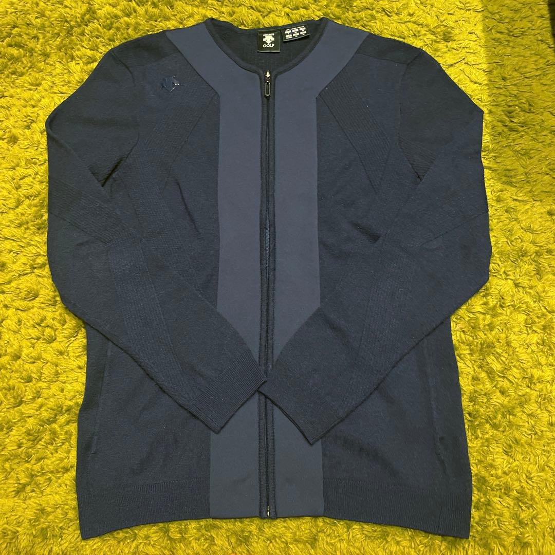 デサントゴルフ　ジップ　セーター