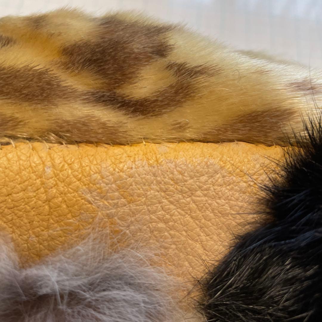 カナダ　イヌイット手作り　皮製ルームシューズ