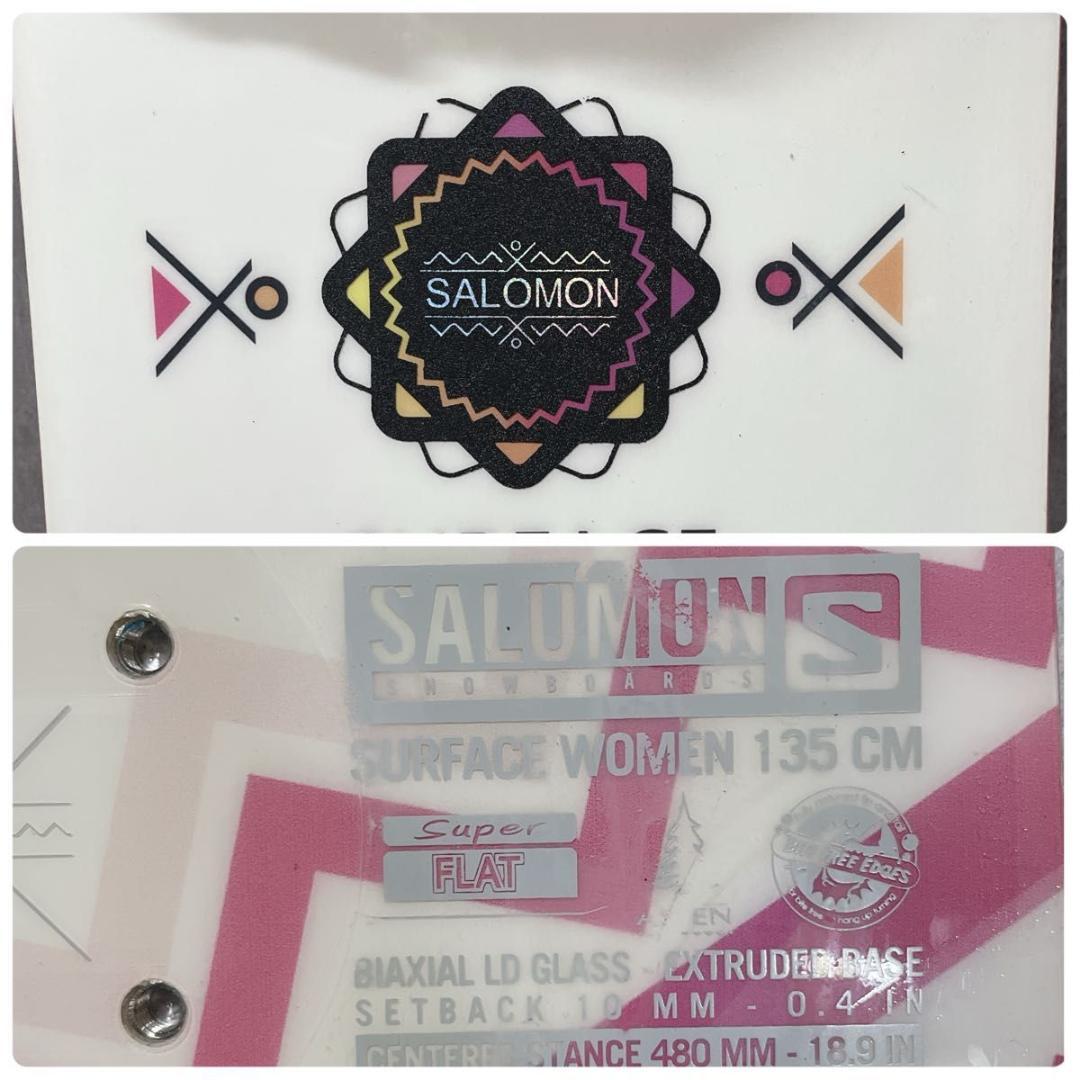 レディース SALOMON SURFACE 135cm 3点セット サロモン