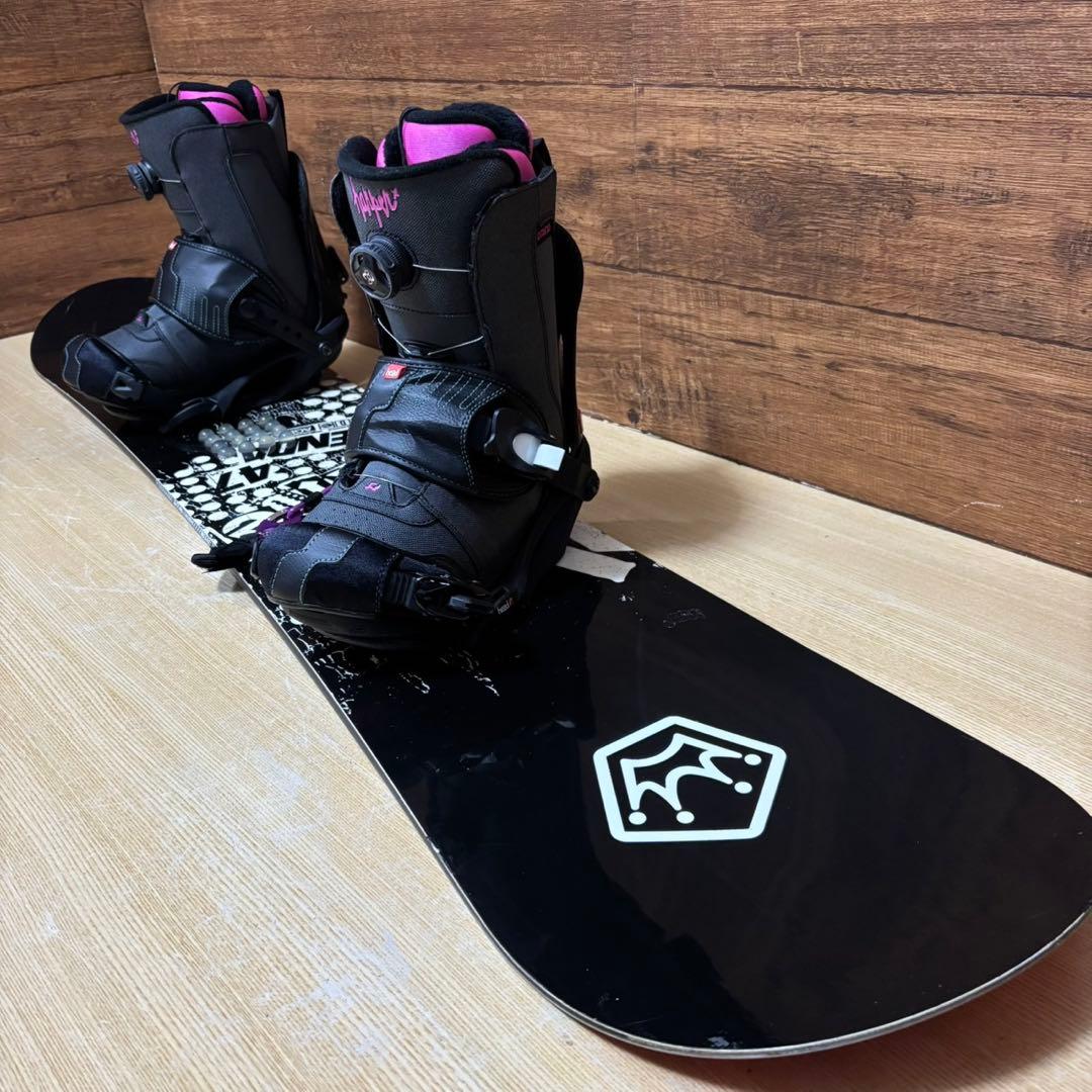 RIDEライド　HEAD　初心者　レディース　スノーボード 4点　ブーツ　極美品