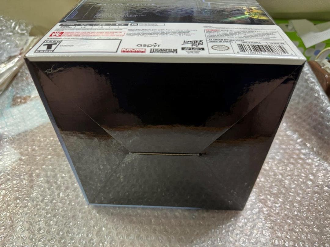 SW StarWars Force Unleashed マスター北米+カード新品