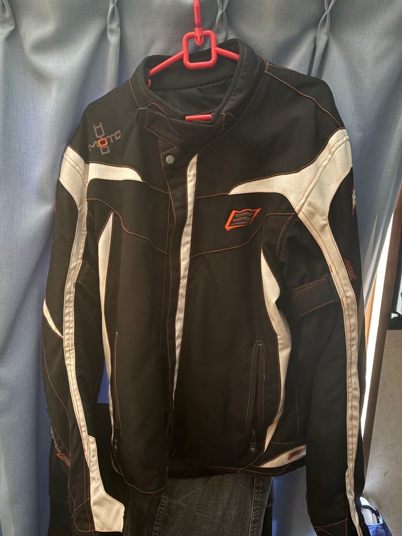 HYOD バイクジャケット ブラック/ホワイト