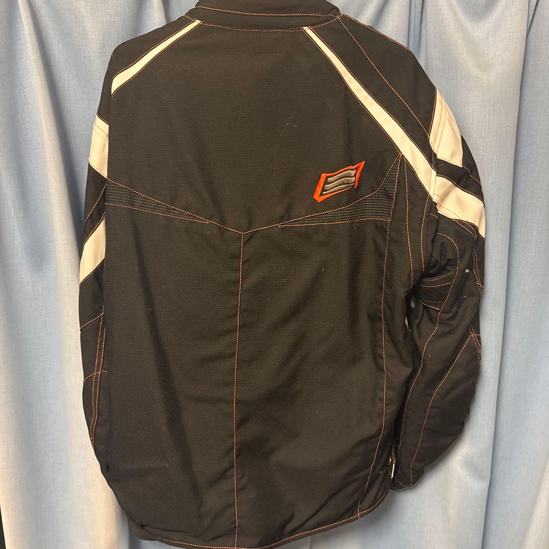 HYOD バイクジャケット ブラック/ホワイト