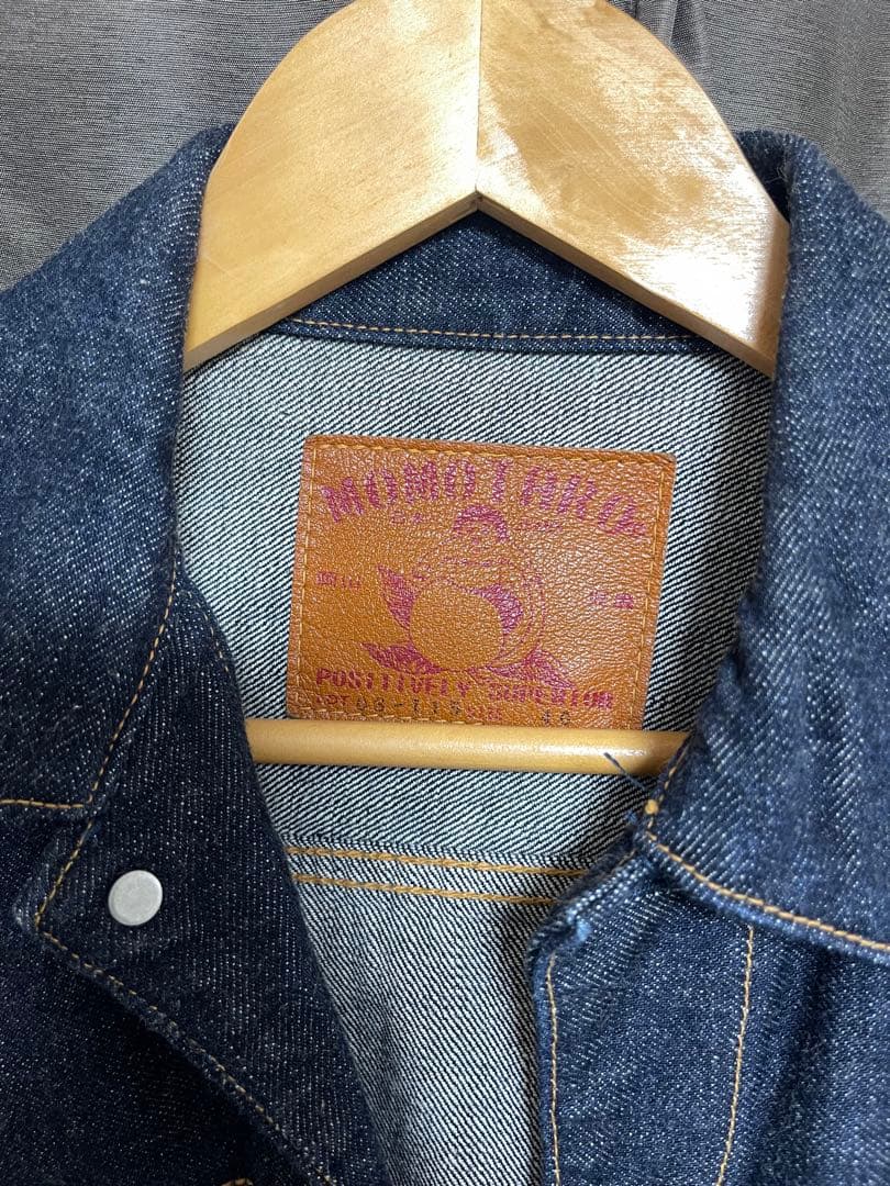 MOMOTARO JEANS デニムジャケット 40 インディゴ出陣 美品