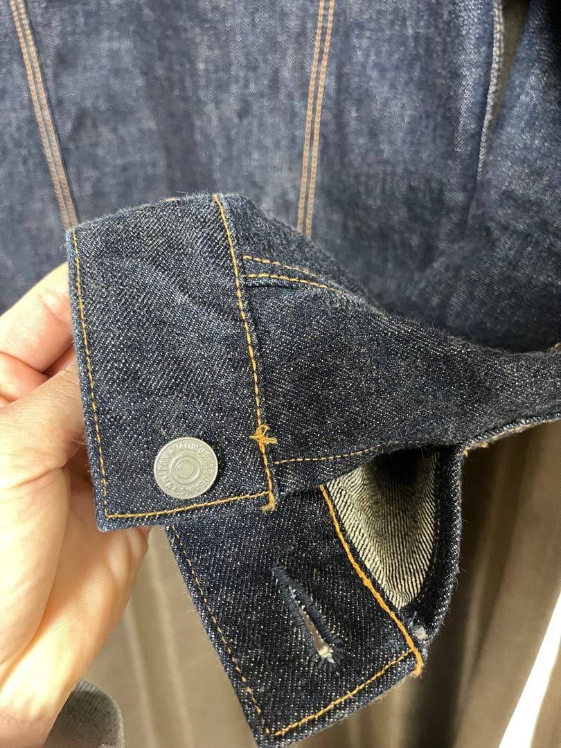 MOMOTARO JEANS デニムジャケット 40 インディゴ出陣 美品