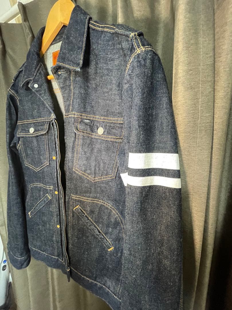 MOMOTARO JEANS デニムジャケット 40 インディゴ出陣 美品