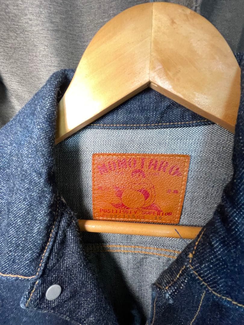 MOMOTARO JEANS デニムジャケット 40 インディゴ出陣 美品