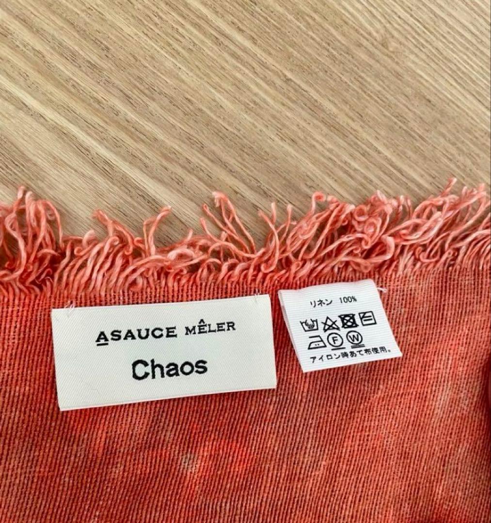 TIME SALE！Chaos×ASAUCE MELERアソースメレ大判ストール