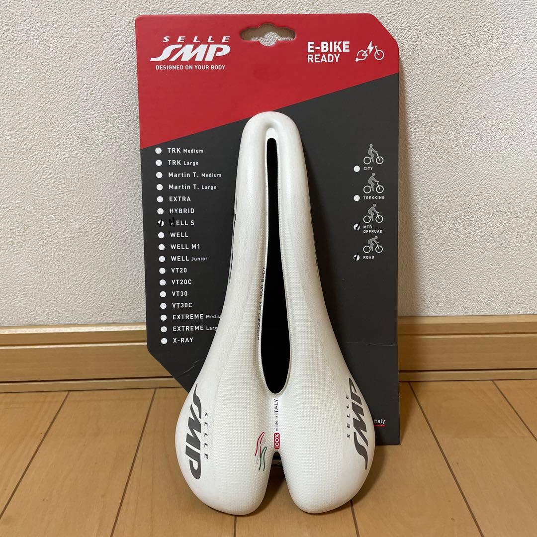 Selle SMP Hells ホワイトサドル E-Bike対応