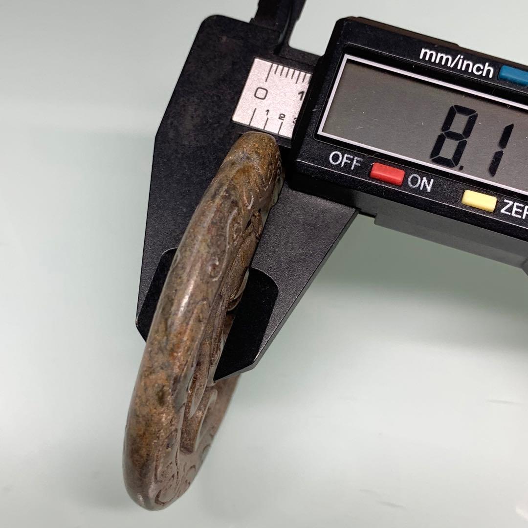 縁起物　神龍のトーテム 宇宙パワー 不思議の石鉄隕石　アンティーク　2点彫刻