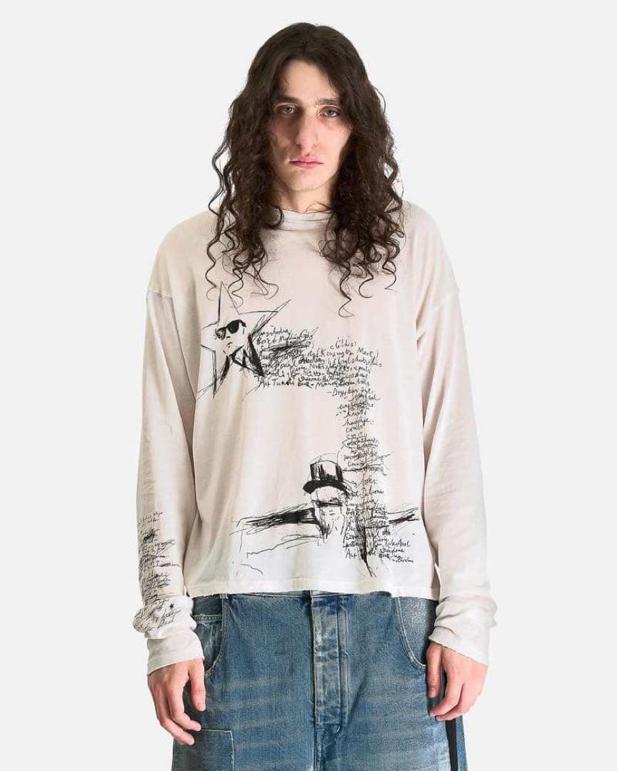 Ann Demeulemeester Sketchbook Boxy シャツ