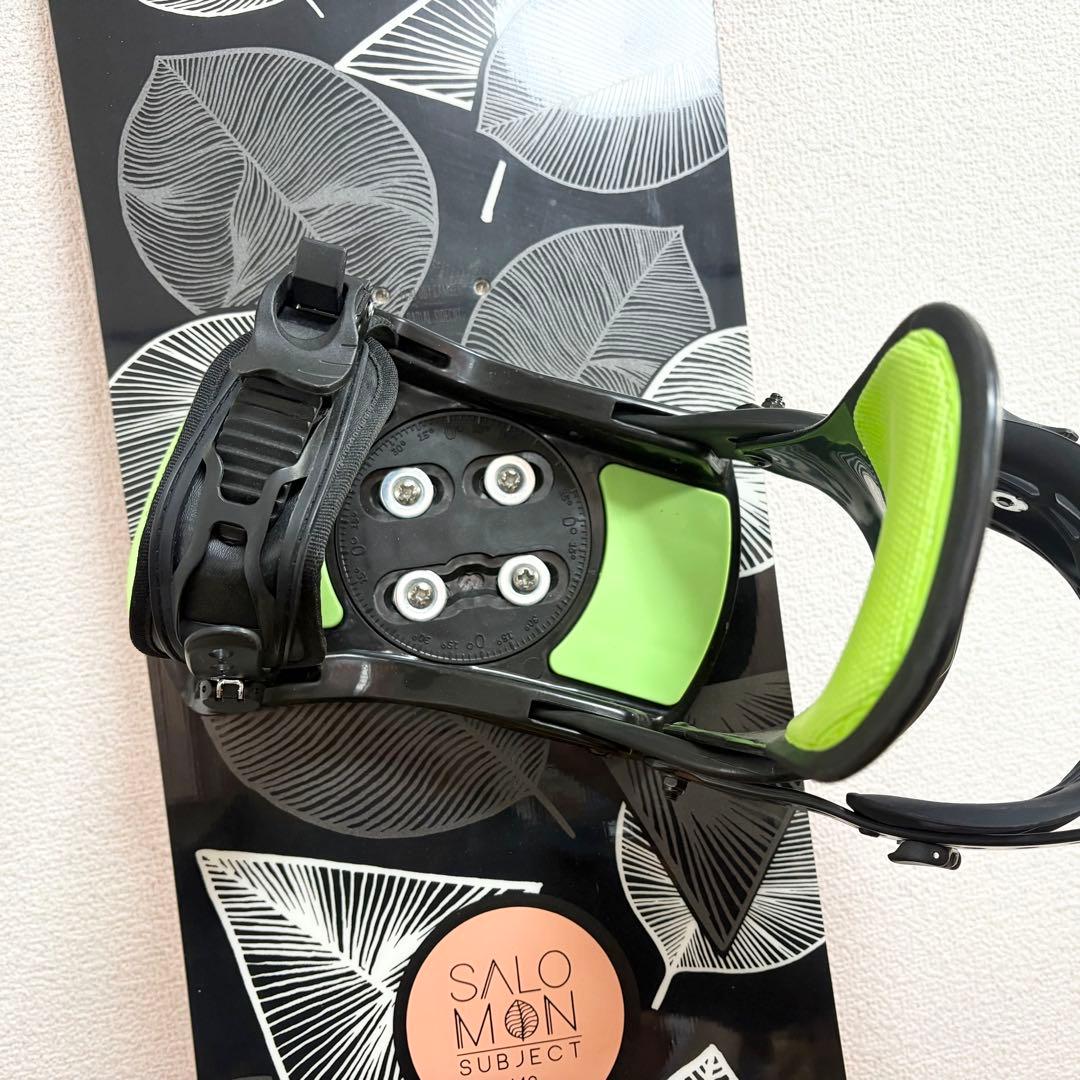 SALOMON SUBJECT 146 スノーボード ビンディング付き