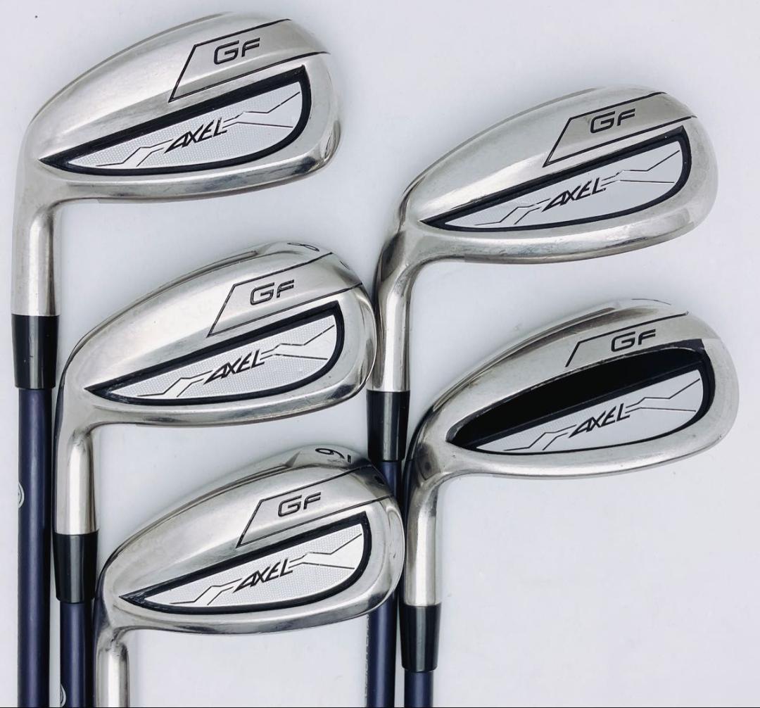 レフティ！ ツルヤ AXEL GF アイアンセット ゴルフクラブ 5本