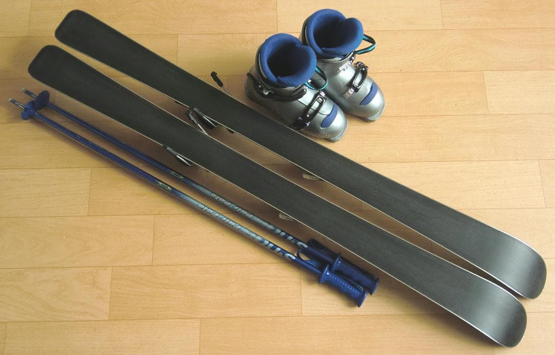 ■■11月限定■送料無料■SWALLOW■子供用スキー4点セット120/22■■