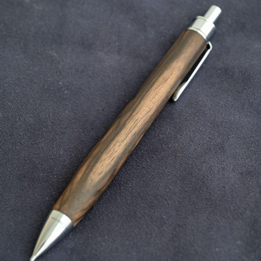 金杢犀　黒柿　孔雀杢　MP