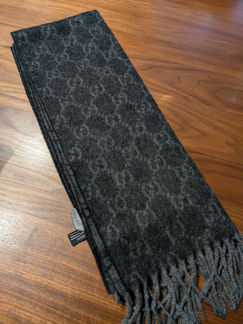 GUCCI カシミヤマフラー