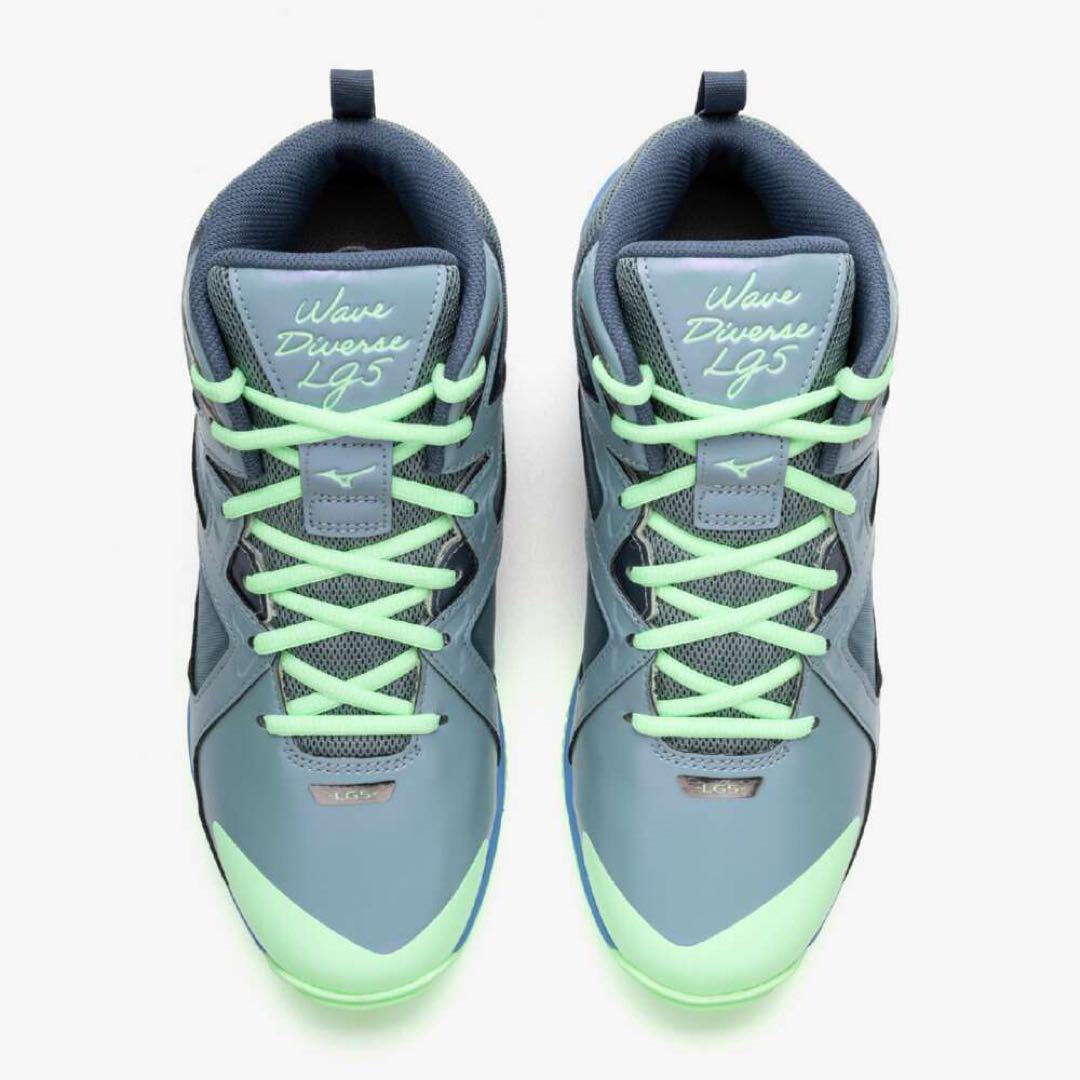 新品　MIZUNOウエーブダイバースLG5 24.5㎝　ネイビー系