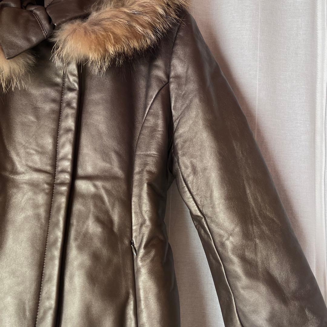 ジャケット・アウター Balmain/Leather Fur Coat